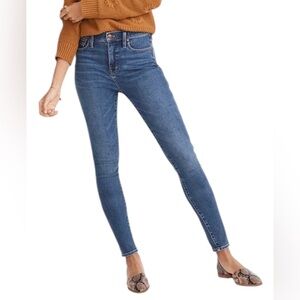 Madewell Women’s 10” High Rise Skinny Jeans NWOT